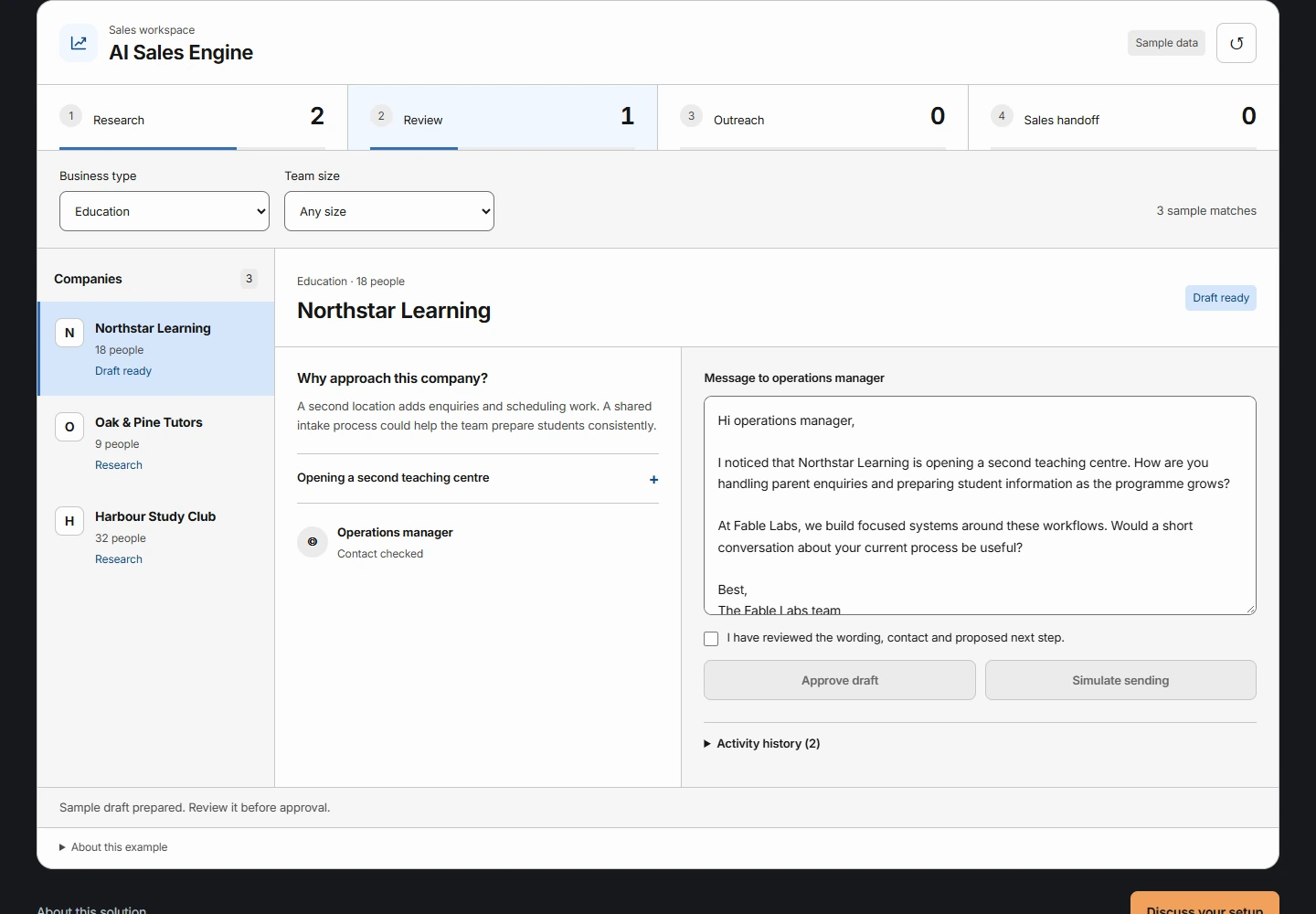 AI Sales Engine